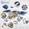 Contixo BK06 Aerospace Series Mars Rover Building Block Set